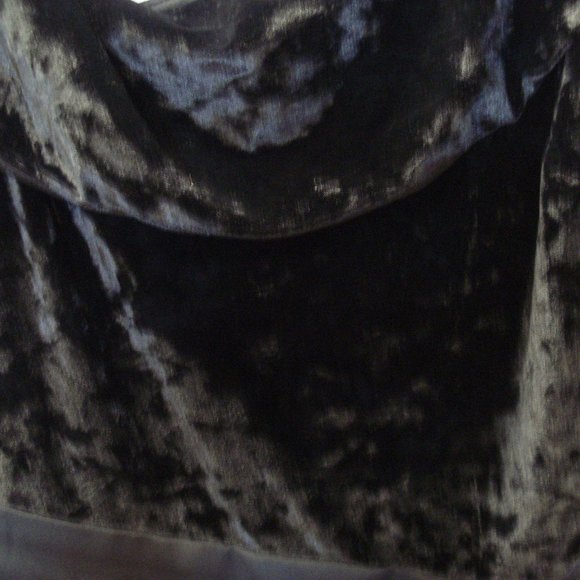 XOXO Juniors' Velvet One Shoulder Ruffle Jumpsuit - Picture 3 of 6